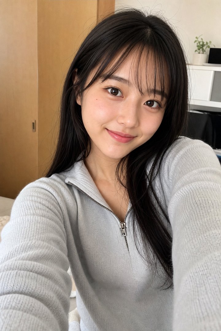 Hina selfie